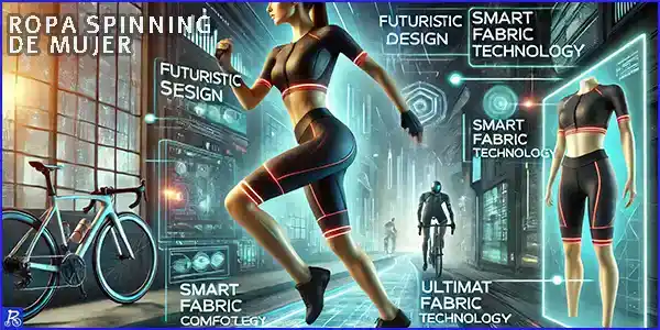 Ropa de ciclismo de verano para mujer - Ropa Spinning Ciclo Indoor - Mundo Futurista