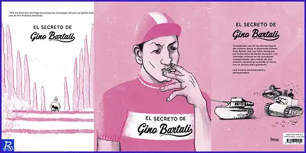 Libro - El secreto de Gino Bartali de Kike Ibáñez