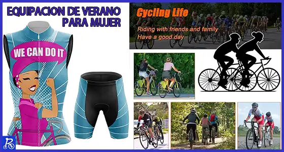 Ropa ciclismo mujer- Equipacion mujer