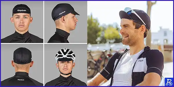 GripGrab Gorra Ciclismo Lightweight con Visera Sotocasco Ciclismo Verano Cabeza Bicicleta Carretera Protección UV Transpirable