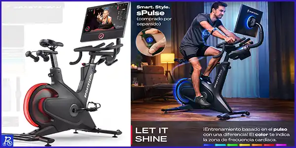 Sportstech - sBike Bicicleta Estatica, Interior Bicicleta Spinning, Bici Estatica con Pantalla Táctil