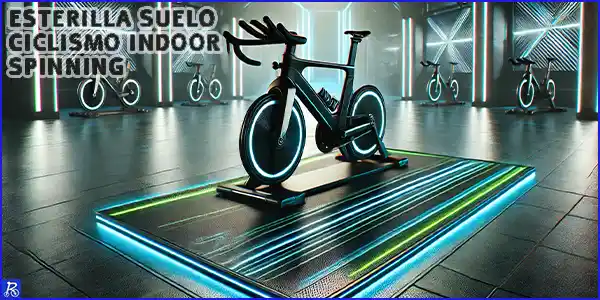 Esterilla suelo ciclismo indoor - Spinning