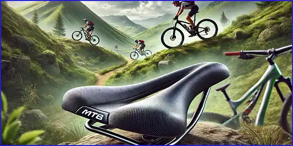 Sillin de bici gel para mtb