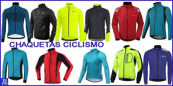 Surtido de chaquetas de ciclismo manga larga
