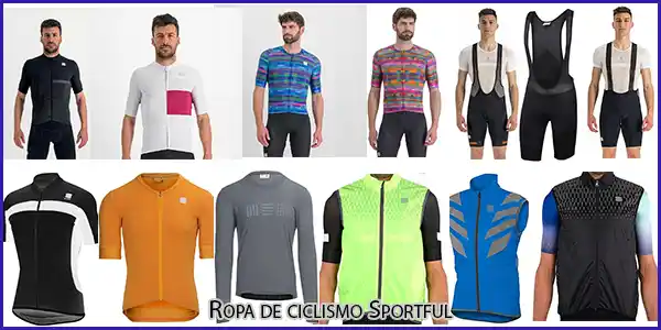 Seleccion ropa ciclismo Sportful