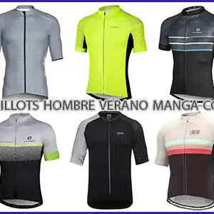 Surtido de maillots de ciclismo para mujer y hombre