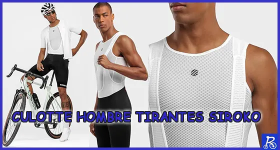 Culotte de ciclismo para hombre de verano (corto)