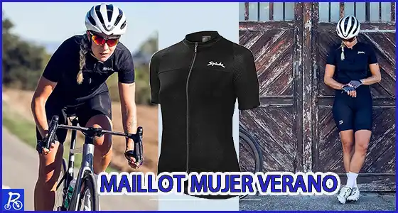 Maillot ciclismo de mujer para verano