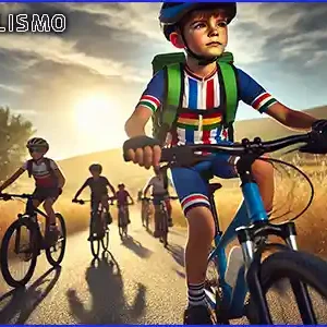 Ropa de ciclismo para niño - verano